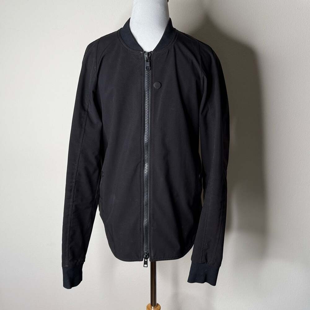 The Arrivals Black Modern Bomber Jacket